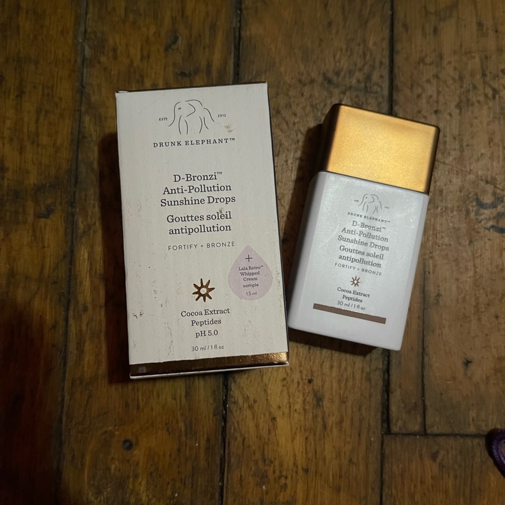NIB!! LAST ONE!! DRUNK ELEPHANT D-BRONZI BRONZING DROPS (FULL SIZE)